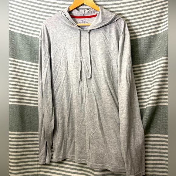 Polo Ralph Lauren Men’s Pima Cotton PullOver Gray Sweatshirt Size Large - Picture 1 of 3